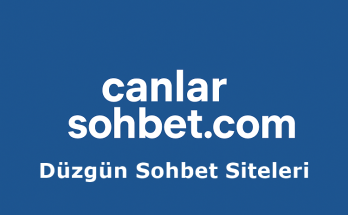 Düzgün Sohbet Siteleri